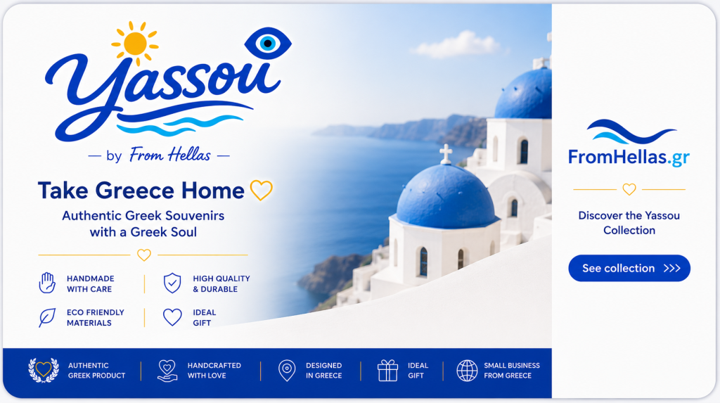 Yassou by FromHellas — Take Greece Home